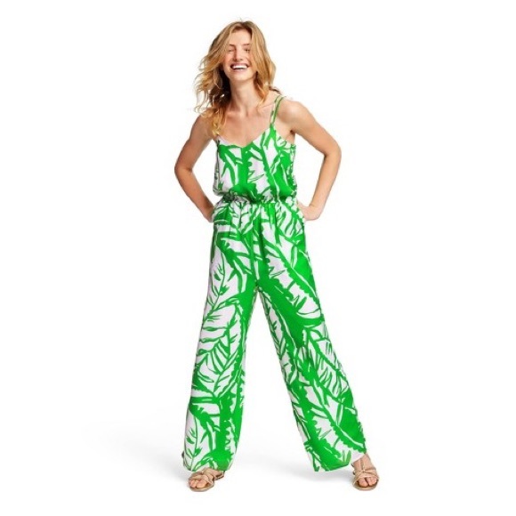 Lilly Pulitzer for Target Pants - Lilly Pulitzer For Target Green Jumpsuit Sz Large